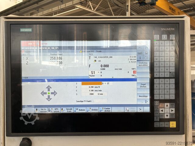 Cycle-controlled lathe Seiger SLZ 620E