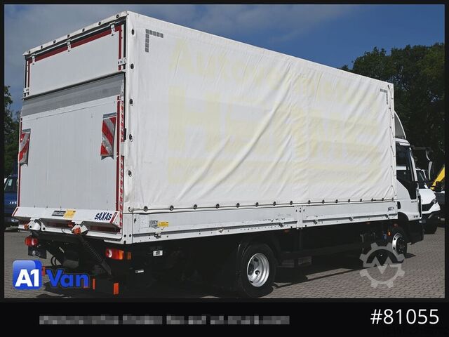 Sonderausbau-Transporter IVECO Eurocargo 80E19 Pritsche Plane, LBW, Luftfederung