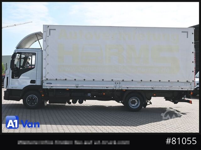 Sonderausbau-Transporter IVECO Eurocargo 80E19 Pritsche Plane, LBW, Luftfederung