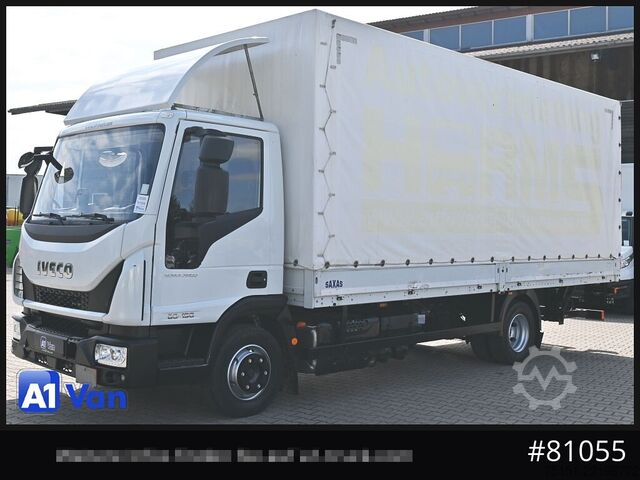 Sonderausbau-Transporter IVECO Eurocargo 80E19 Pritsche Plane, LBW, Luftfederung