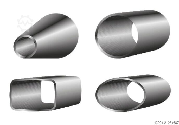 Blechrundbiegemaschine - 4 Walzen HESSE by ISITAN 4R HMS 1270 x 130