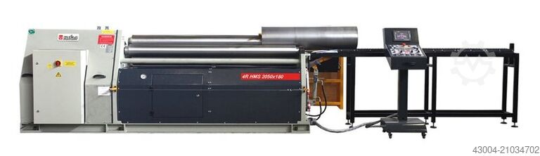 Blechrundbiegemaschine - 4 Walzen HESSE by ISITAN 4R HMS 2050x200