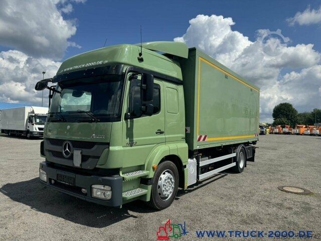 Box truck Mercedes-Benz Axor 1833 Spezialkoffer wenkwand Werkstatt