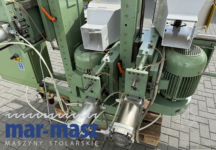 Multi-head tenoning machine with 3 spindles HARBS 2SMV 3 SPZ