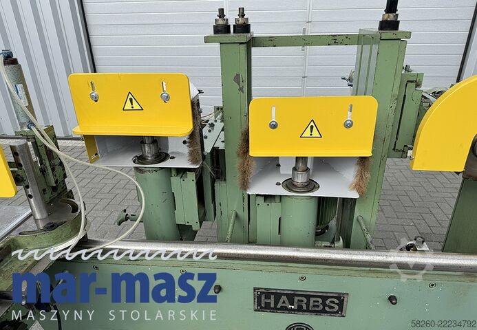 Multi-head tenoning machine with 3 spindles HARBS 2SMV 3 SPZ