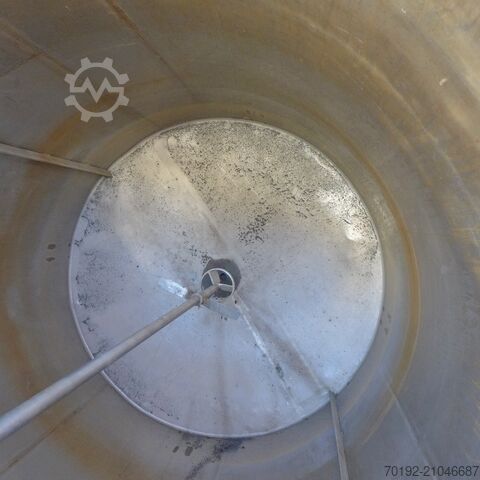 3500 Liter Rührwerksbehälter aus V2A mit Propellerrührwerk  8828