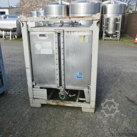 1050 Liter Container aus V2A Umformtechnik Hausach (UCON) 8799