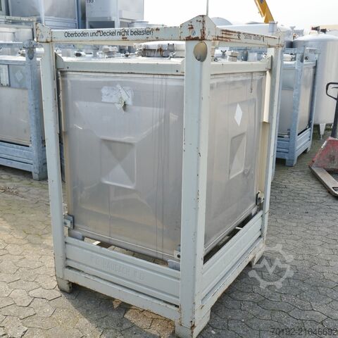 1050 Liter Container aus V2A Umformtechnik Hausach (UCON) 8799