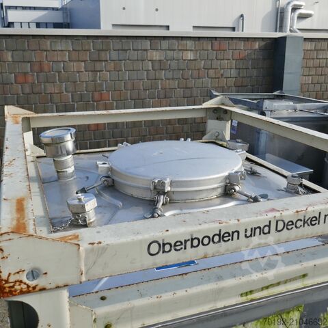 1050 Liter Container aus V2A Umformtechnik Hausach (UCON) 8799