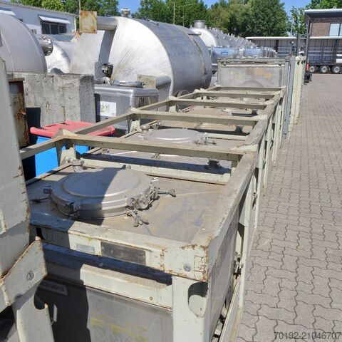 500 Liter IBC Container aus V2A UCON 8797