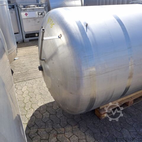 2600 Liter Behälter aus V2A  8776