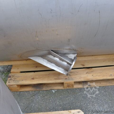 2600 Liter Behälter aus V2A  8776