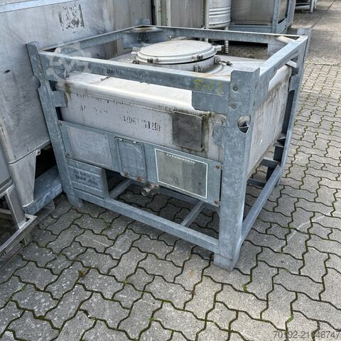 500 Liter IBC Container aus V4A Blefa 8709