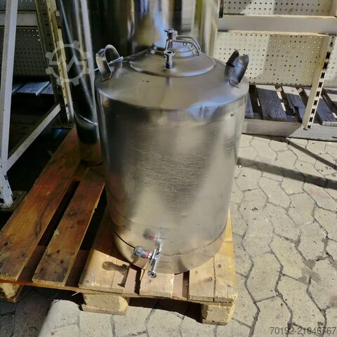 50 Liter Behälter aus V4A  8686