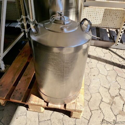 50 Liter Behälter aus V4A  8686