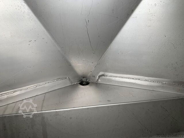 500 Liter Konuscontainer aus V4A  S15190