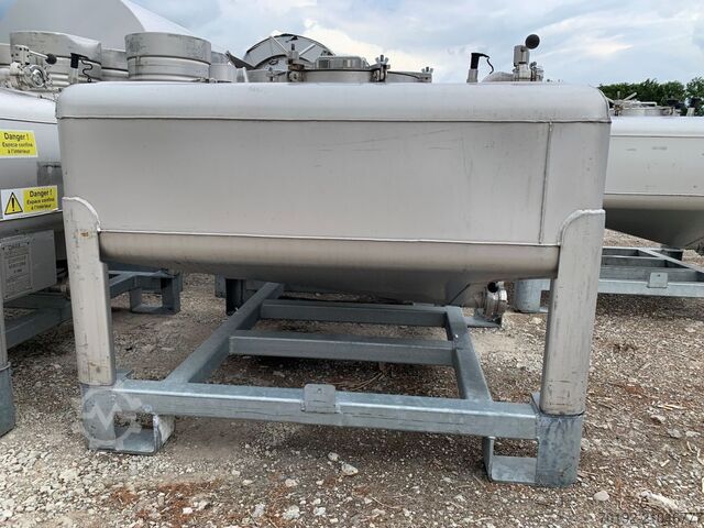 500 Liter Konuscontainer aus V4A  S15190