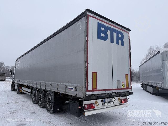 Open semitrailer with tarp Schmitz Cargobull Curtainsider Standard