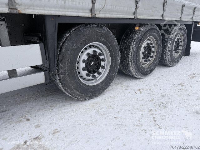 Open semitrailer with tarp Schmitz Cargobull Curtainsider Standard