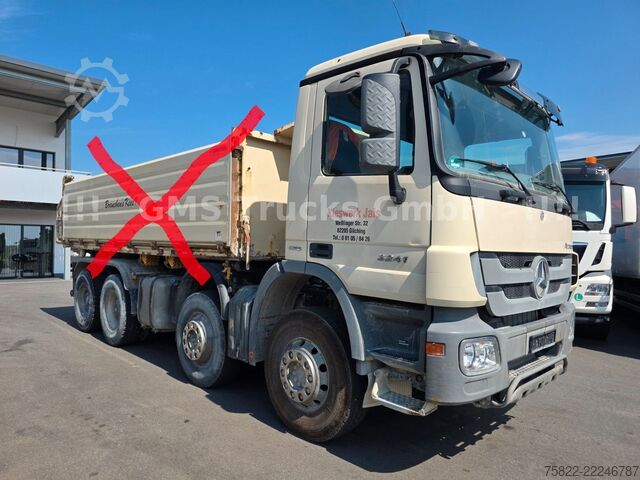 Truck chassis MERCEDES-BENZ Actros MP3 3241 / 8X4 / Blatt / Chassis / German