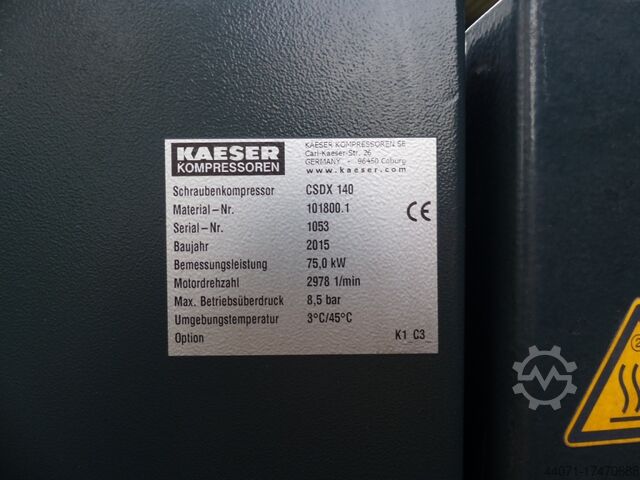 Schraubenkompressor Kaeser CSDX140