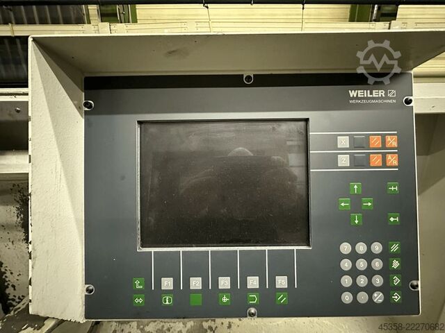 Zyklengesteuerte Drehmaschine Weiler E 35