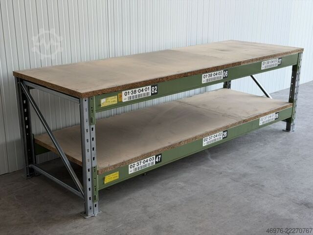 Workbench working table Bito PL38 Werkbank 2.900x1.000x938mm