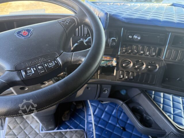 Kühlkoffer-LKW SCANIA R450 ISO-Koffer 9.60m Themoking -20°C