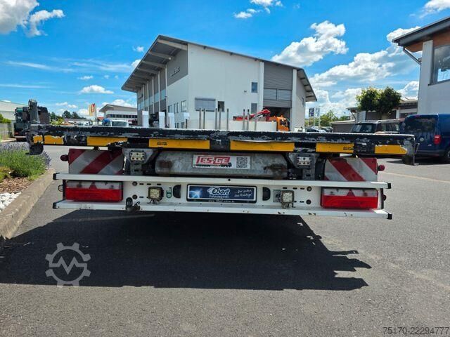 Tieflader Es-ge 2-A-21-HA Twistlocks 800mm ausziehbar