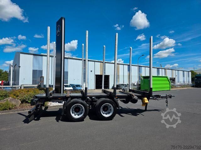 Holztransporter Pavic ZHTA 18 50er Öse SAF-Achsen Wabco Smartboard