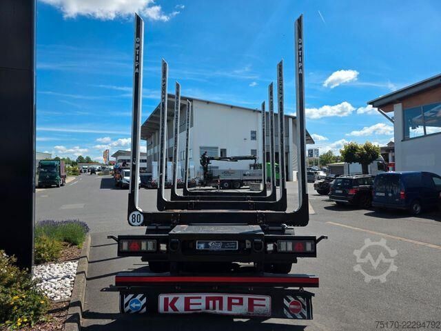 Holztransporter Pavic ZHTA 18 50er Öse SAF-Achsen Wabco Smartboard
