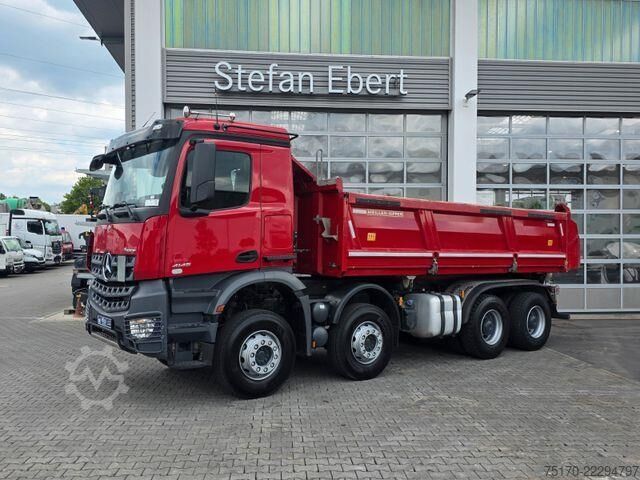 Kipper Mercedes-Benz Arocs 4145 K 8x4 Meiller Bordmatik PPC