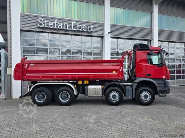 Kipper Mercedes-Benz Arocs 4145 K 8x4 Meiller Bordmatik PPC