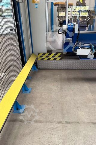 Industrielle Punktschweißzelle LASO Tech Systems WP Porsche SLK