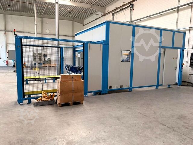 Industrielle Punktschweißzelle LASO Tech Systems WP Porsche SLK