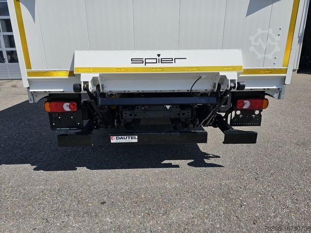 Curtain sider van DAF FA LF 210 08t Spier Pritsche mit LBW
