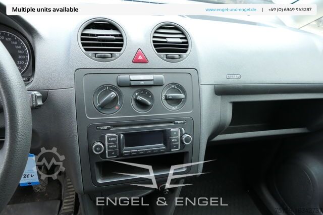Panel van Volkswagen Caddy 2.0 TDI EURO-5 2-SITZER CoC FLÜGELTÜREN PARKTRONIK 2xSCHIEBETÜR