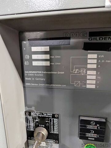 CNC Doppelspindel-Drehmaschine Gildemeister Twin 32