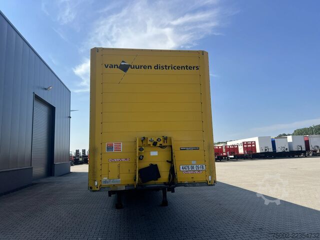 Sliding tarpaulins Schmitz Cargobull SKO 24 Zijwanden / SAF trommelremmen / gegalvan...
