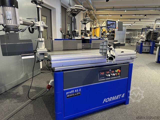 Table mill Format4 profil 45 Z