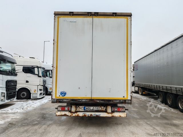 Auflieger mit Pritsche & Plane KRONE SD