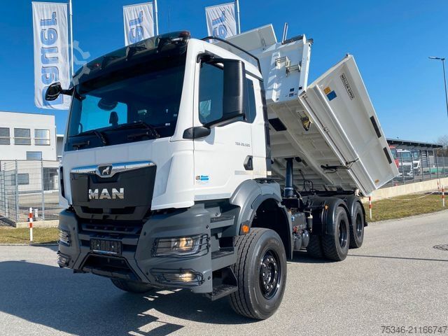 Kipper LKW MAN TGS/26.520/6x4 BL/Bordmatik/Retarder/90to/25 tkm