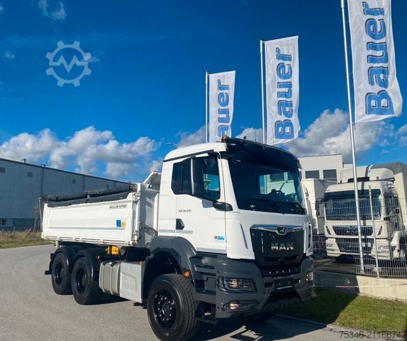 Kipper LKW MAN TGS/26.520/6x4 BL/Bordmatik/Retarder/90to/25 tkm