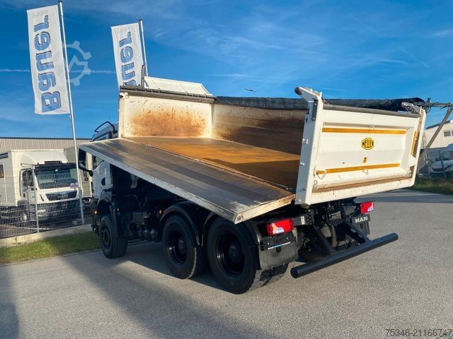 Kipper LKW MAN TGS/26.520/6x4 BL/Bordmatik/Retarder/90to/25 tkm