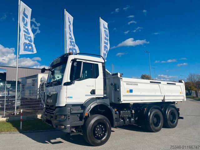 Kipper LKW MAN TGS/26.520/6x4 BL/Bordmatik/Retarder/90to/25 tkm