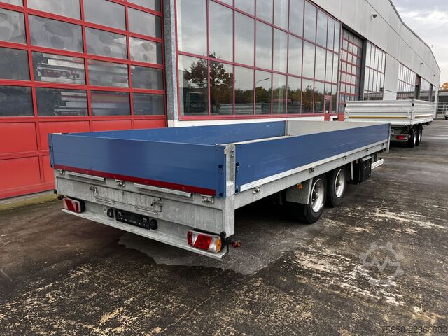 Low loader trailer  tt  Tandempritsche- Tieflader, wenig Benutzt
