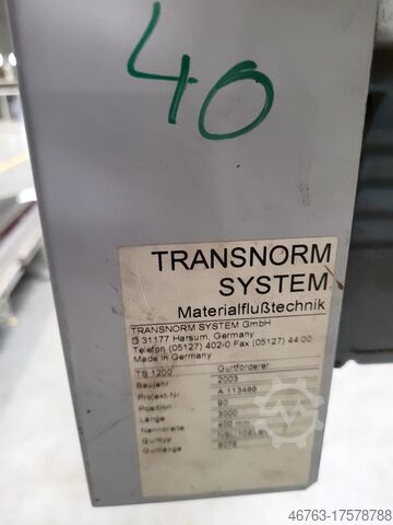 Conveyor belt Transnorm TS1200