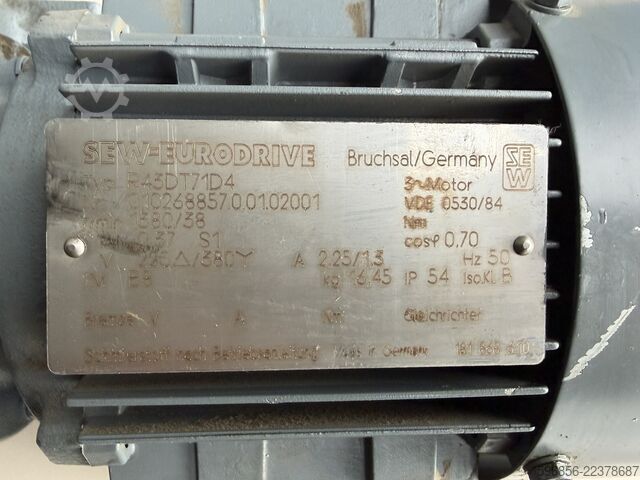  SEW-EURODRIVE R43DT71D4 Motoreduktor SEW-EURODRIVE R43DT71D4