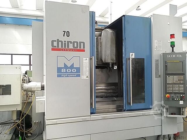 Bearbeitungszentren - Vertikal - Dreh und Fräsz... Chiron MILL 800 5 axis milling turning - ms - low hours