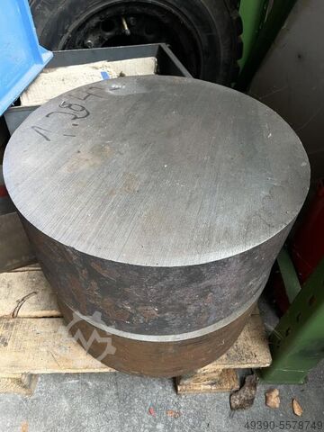 160 kg Werkzeugstahl, Kaltarbeitsstahl 1.2842, Rundmaterial, Wellenabschnitt; Welle, Stahlklotz, Mes 1.2842